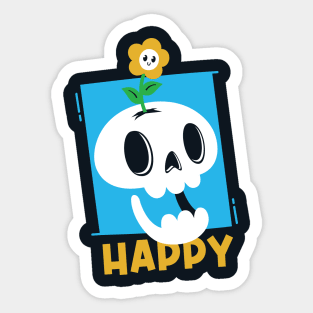 Happy New Life Sticker